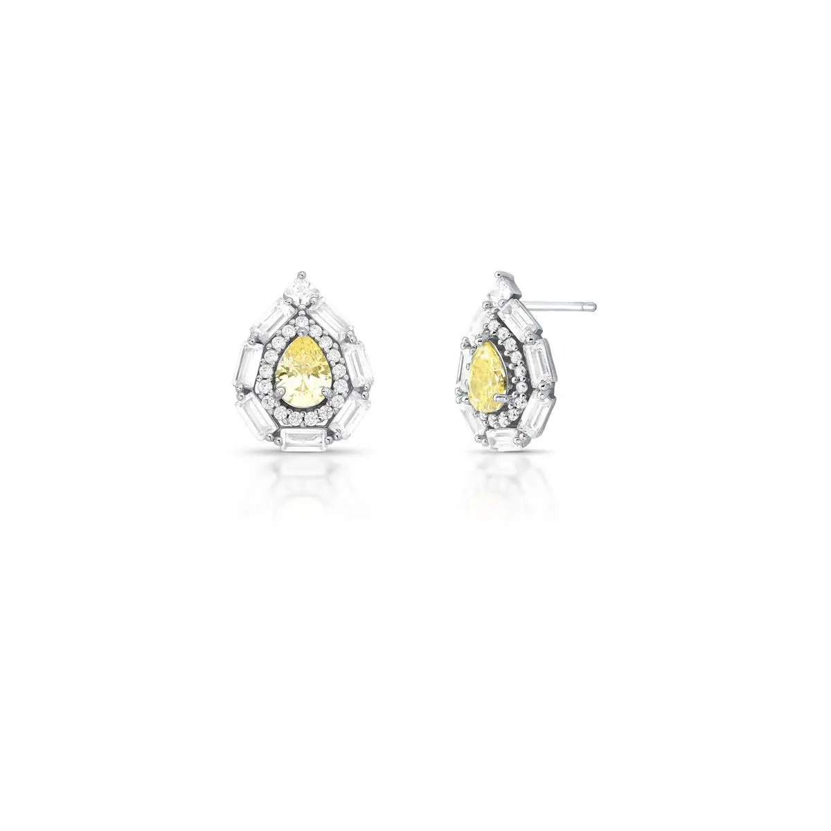 Teardrop Crystal Earrings