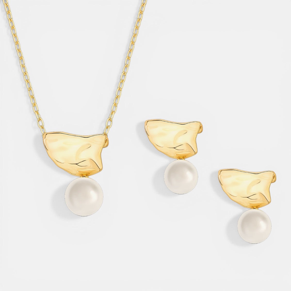 Baroque Pearl Jewelry Set