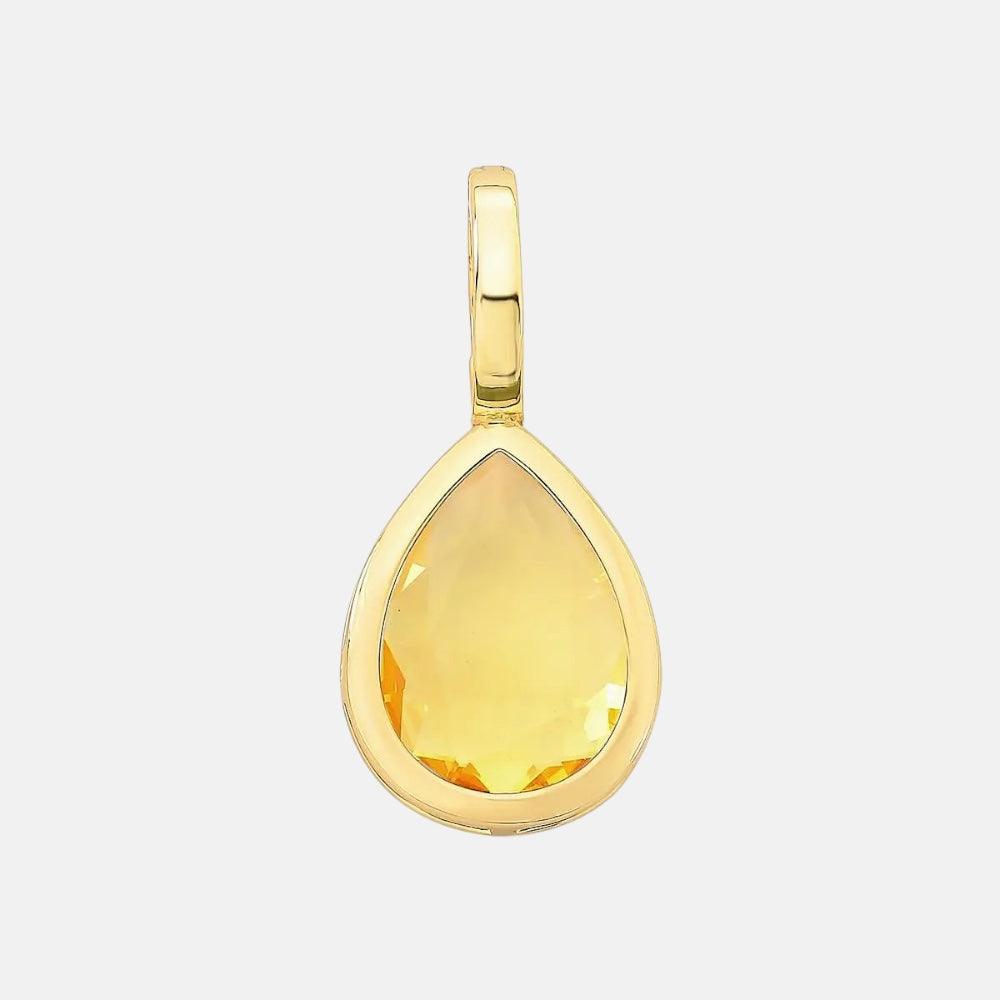 Crystal Drop Charm Pendant