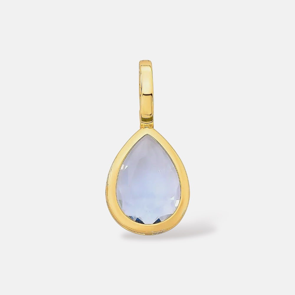 Crystal Drop Charm Pendant