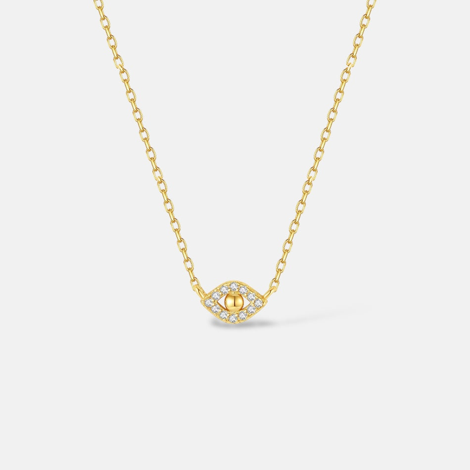 Devil Eyes Cubic Zirconia Necklace