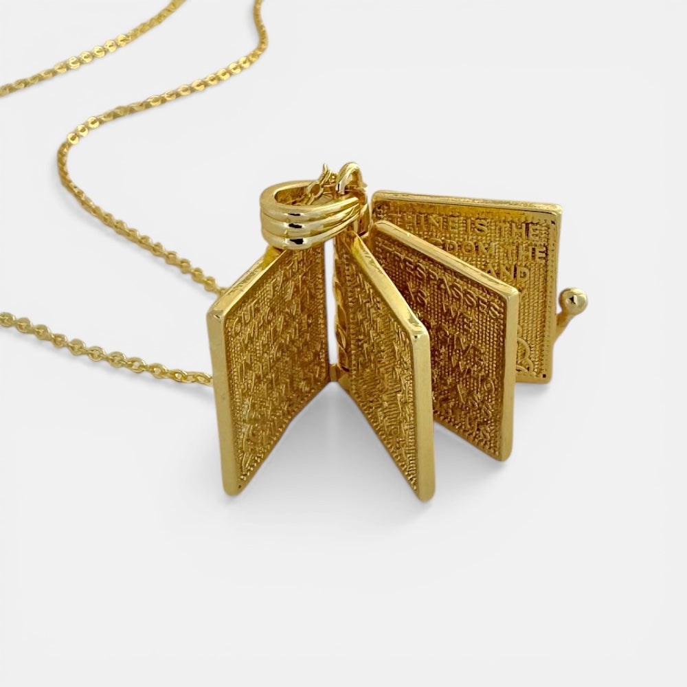 Holy Bible Necklace