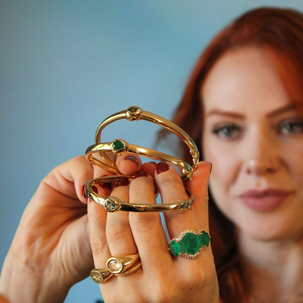 Gold June birthstone jewellery