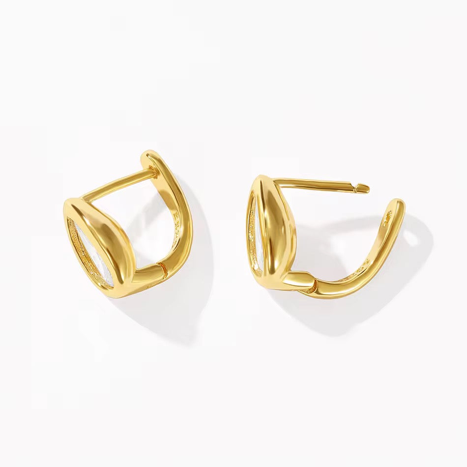 Cubic Zirconia Stud Earrings