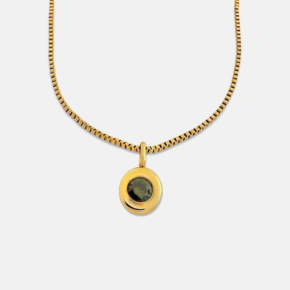 June birthstone chain necklace