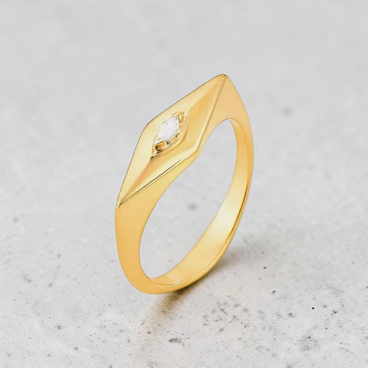 Minimalist Plain Ring