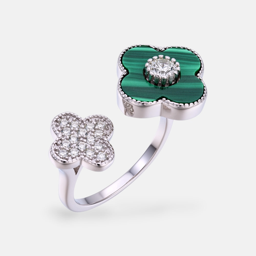 Green Clover Ring