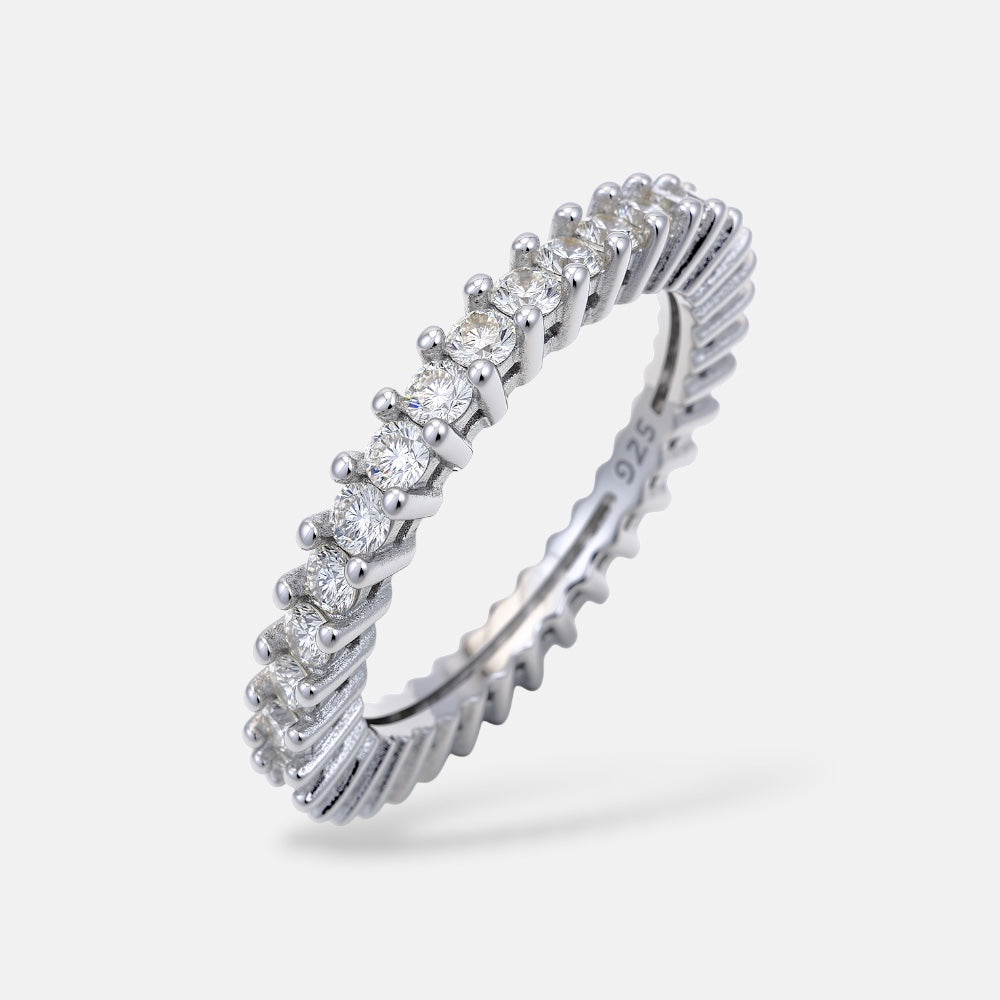 Pavé Zirconia Band Ring