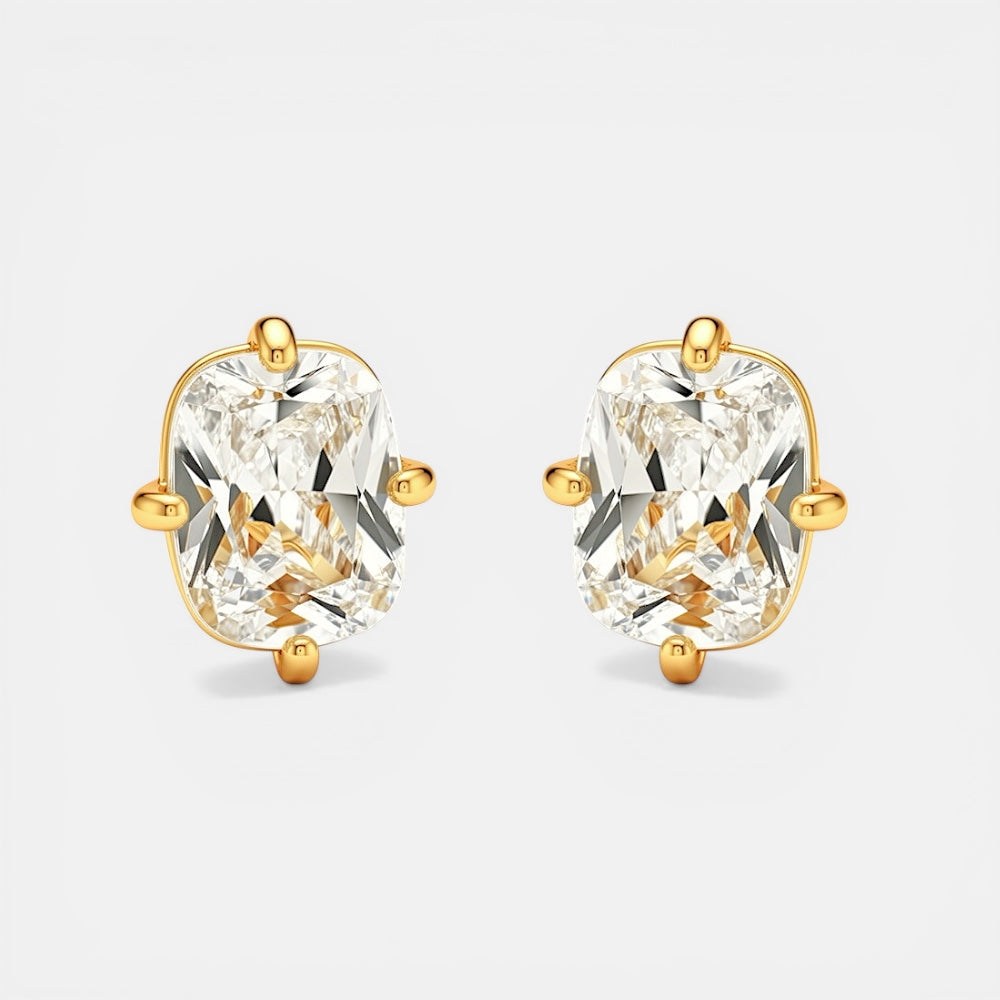 Solitaire Zirconia Earrings