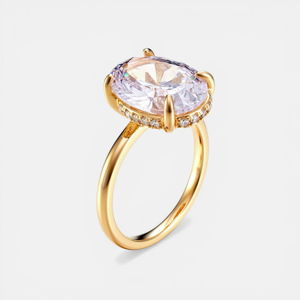 Solitaire Zirconia Ring