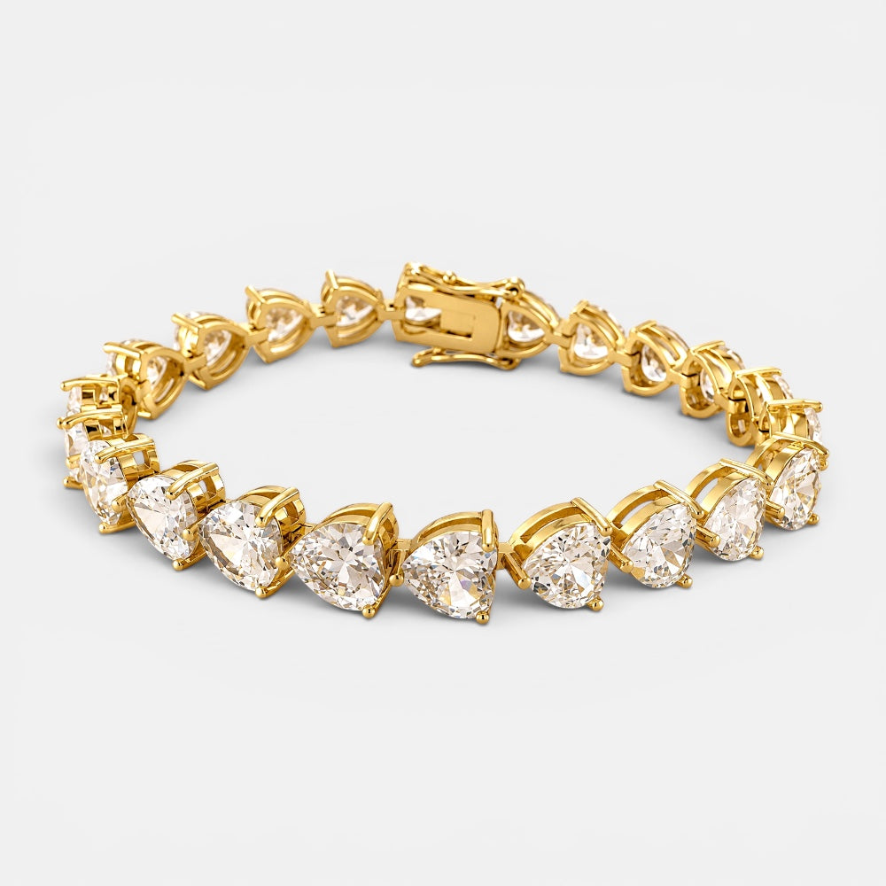 Heart Zirconia Bracelet