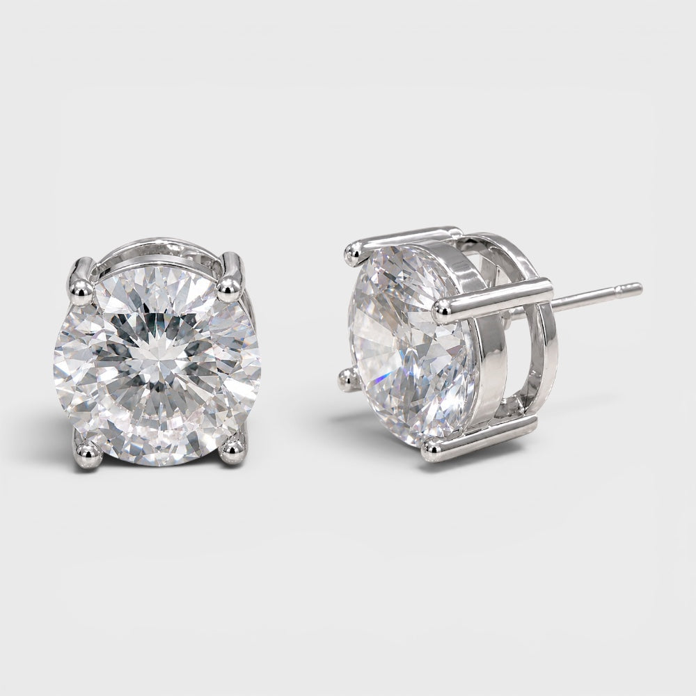 Solitaire Earrings