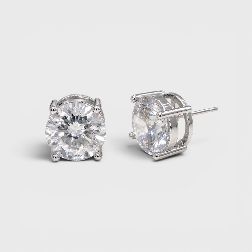 Solitaire Earrings