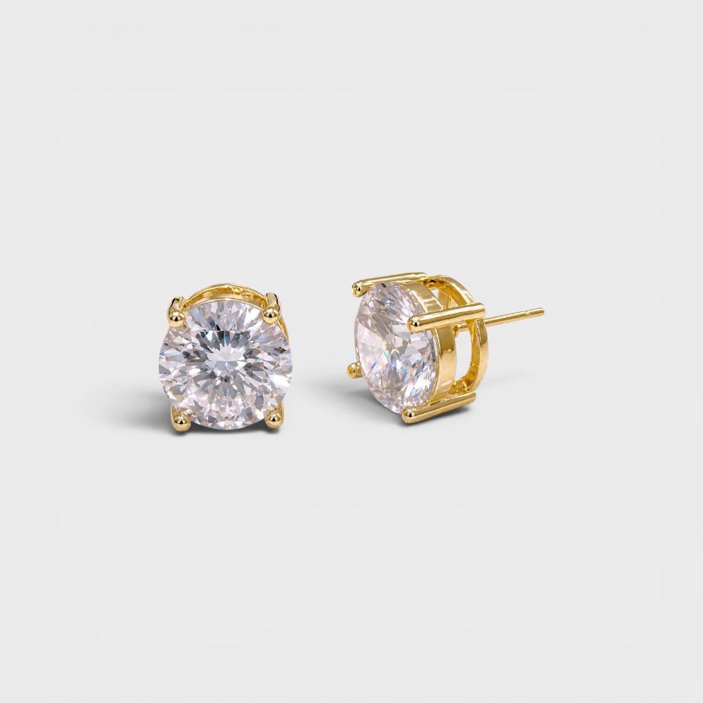 Solitaire Earrings