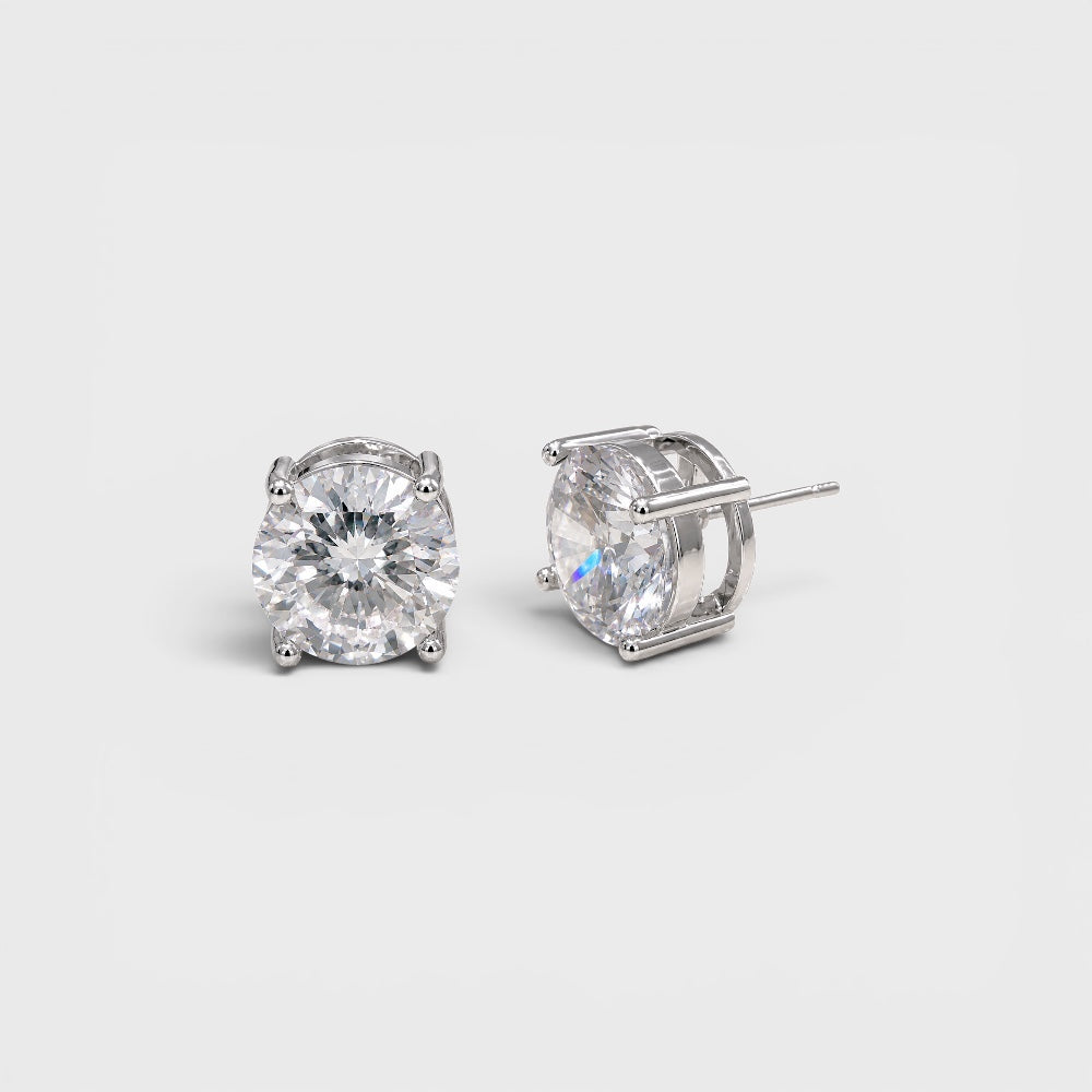 Solitaire Earrings