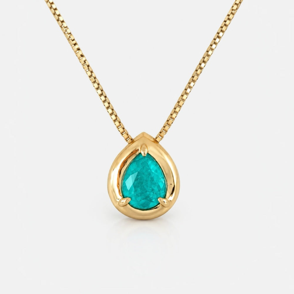 Gold December Birthstone Jewellery Set