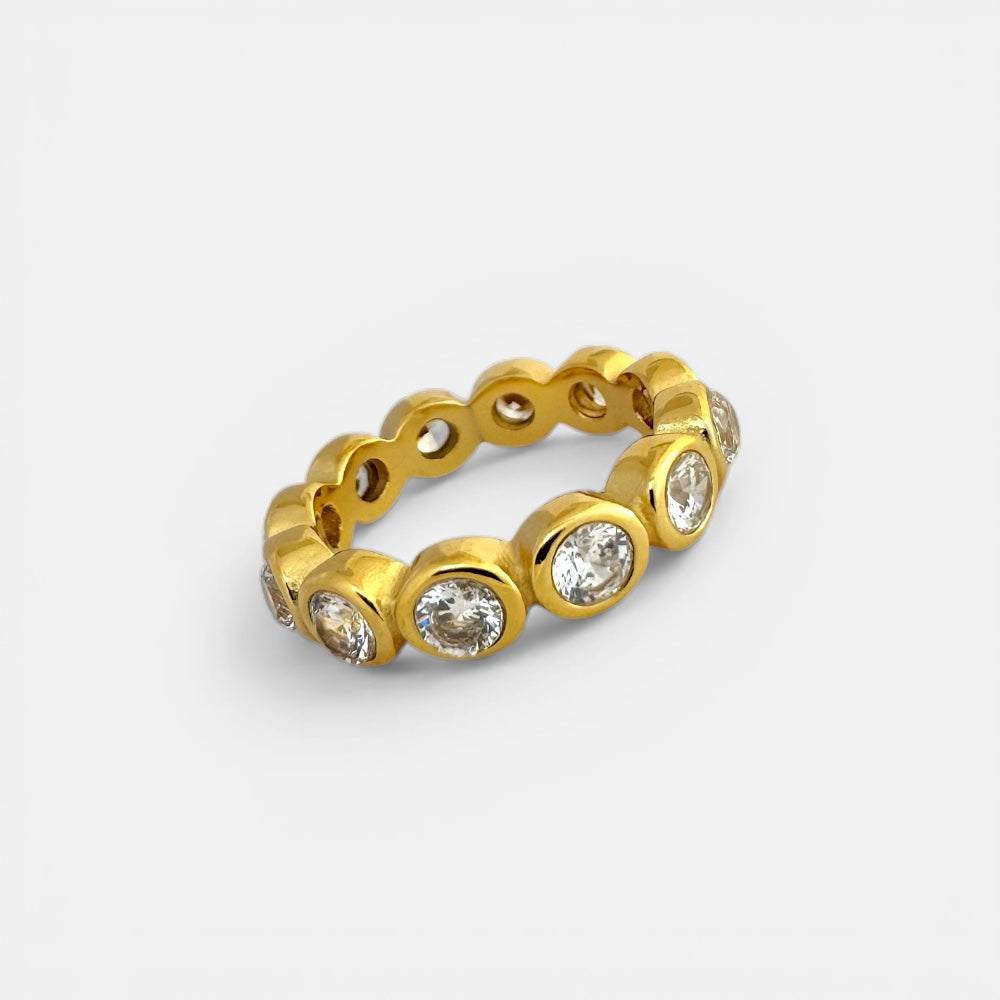 Round Zirconia Ring