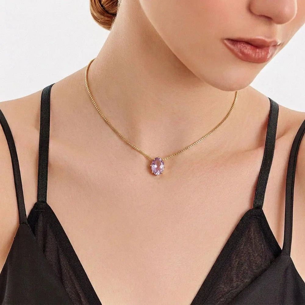 Amethyst Necklace | February Birthstone Jewellery