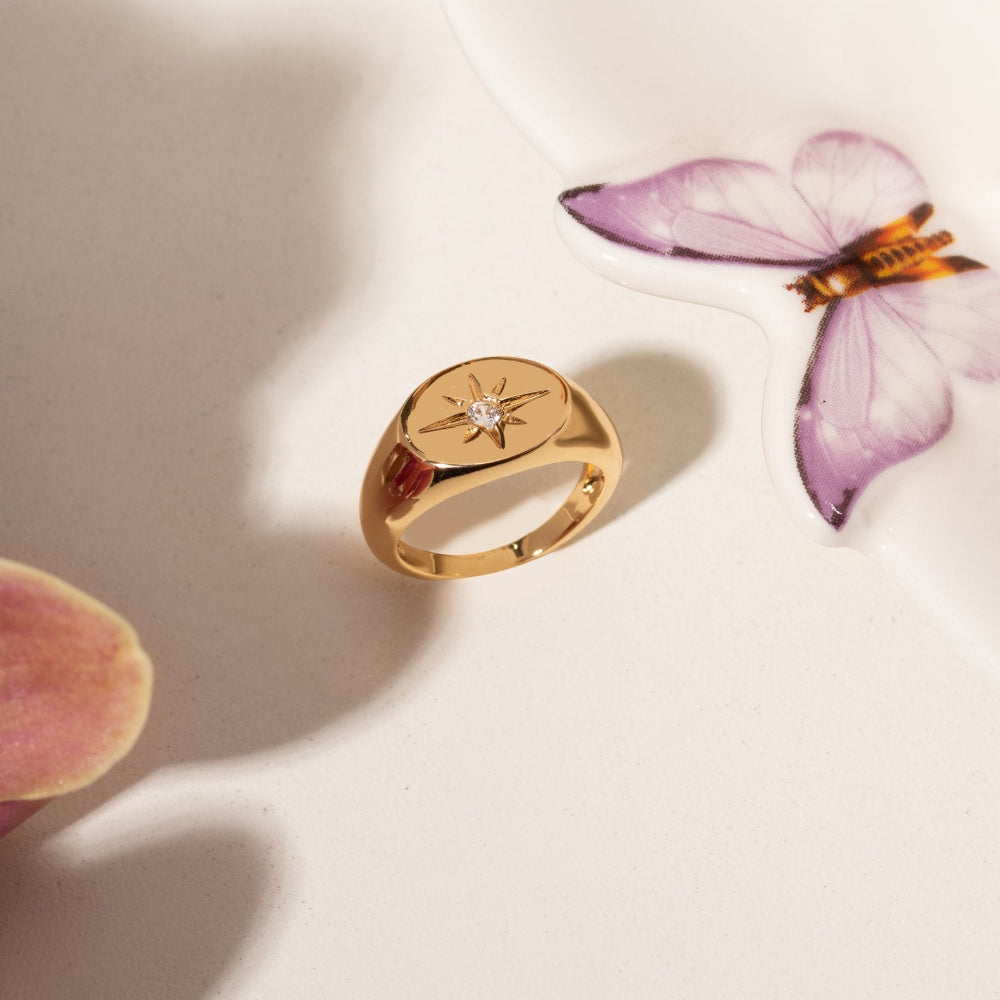 Star Pinky Ring