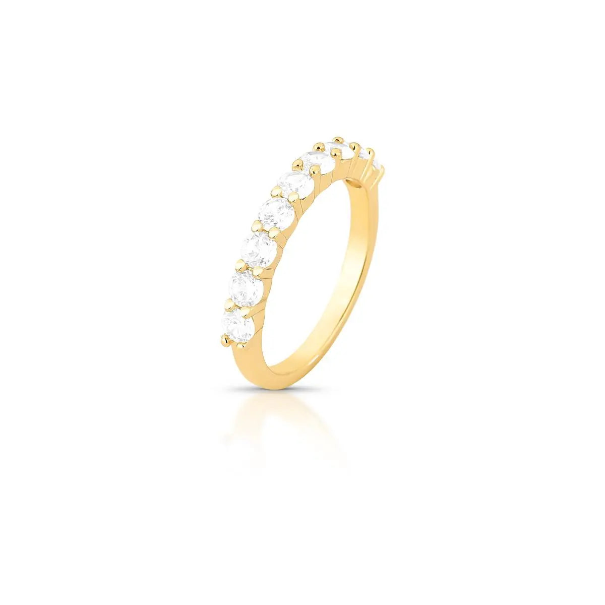 Gold Half Eternity Ring