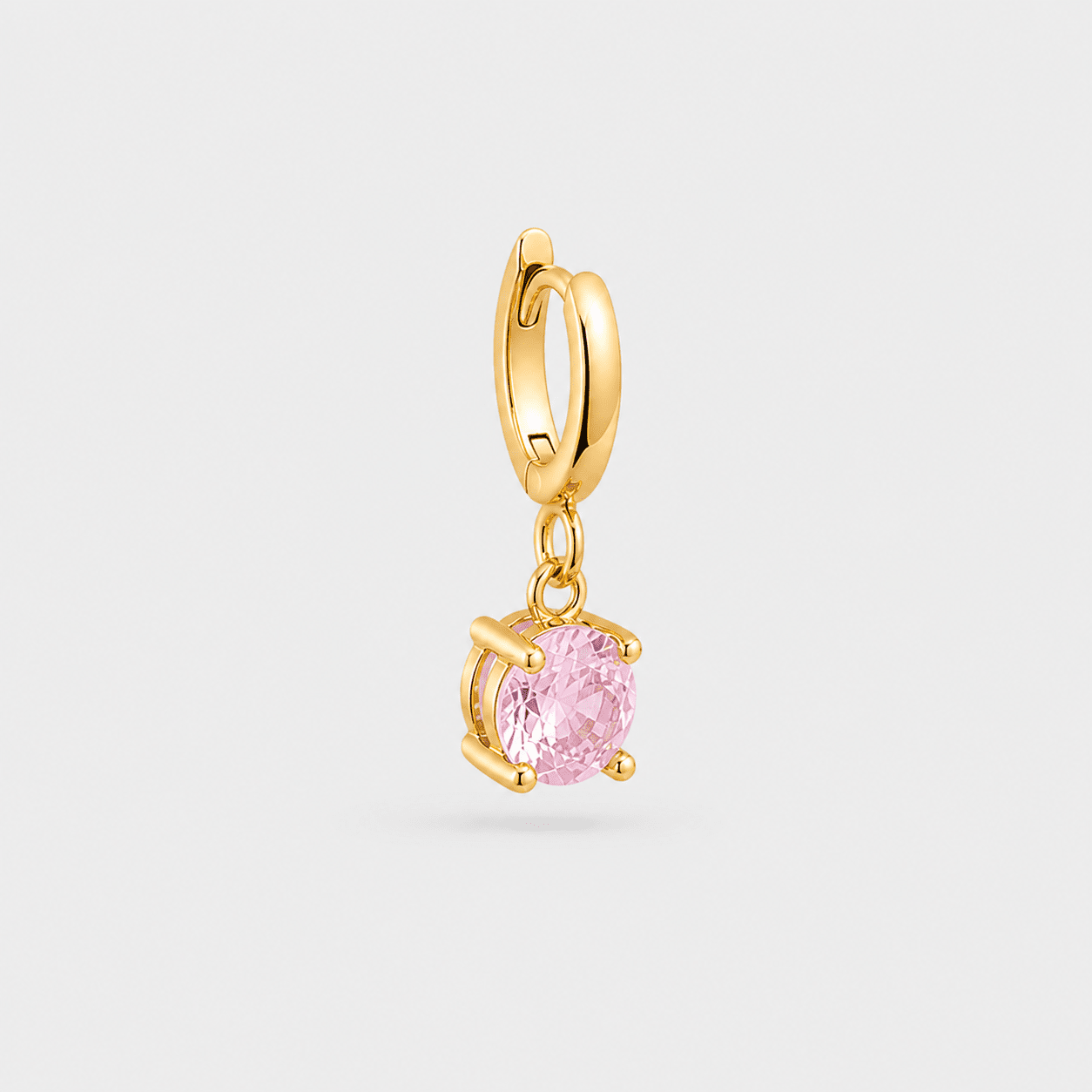 October Birthstone Charm Gold Plated [Villa Valentina]