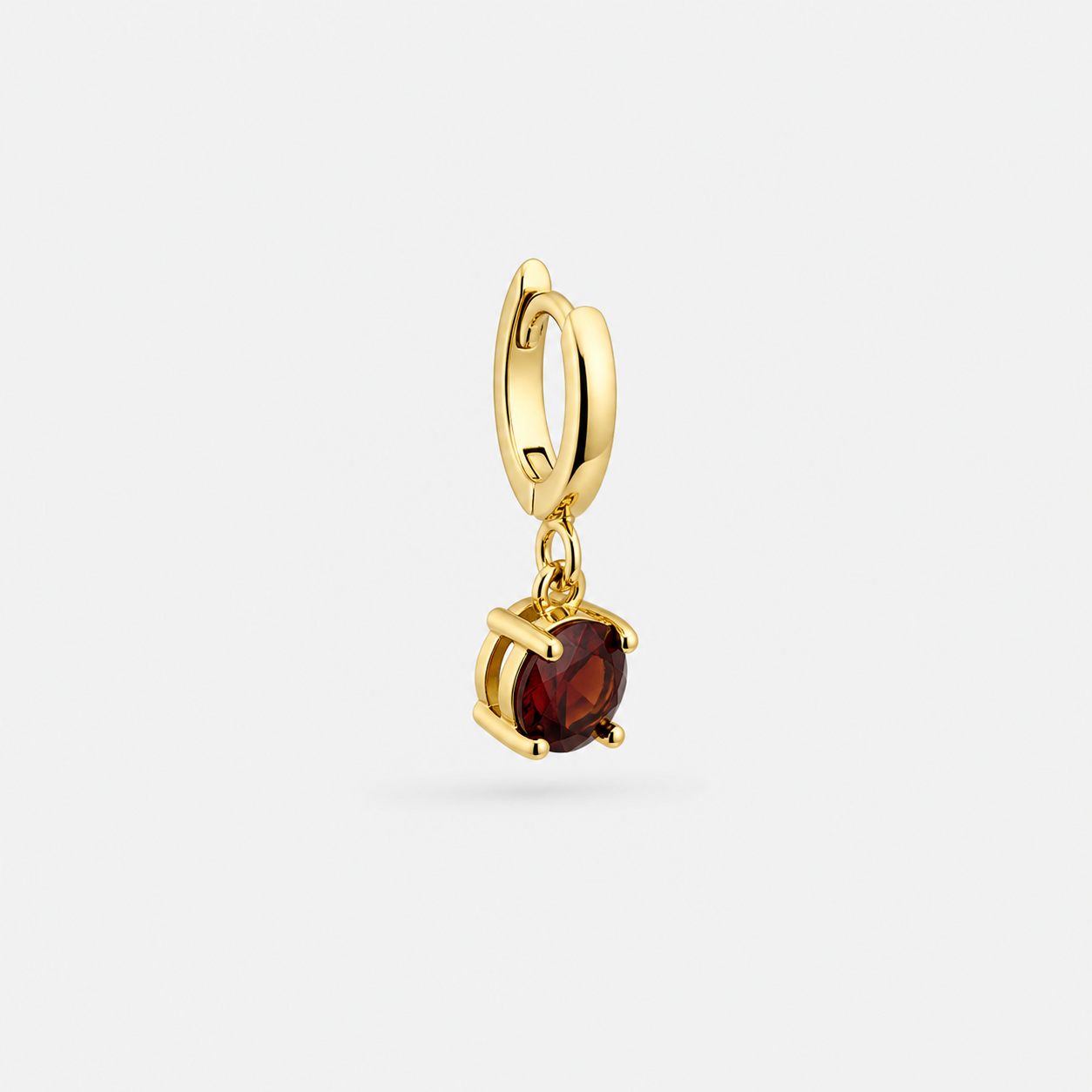 July Birthstone Charm gold Plated [Villa Valentina]
