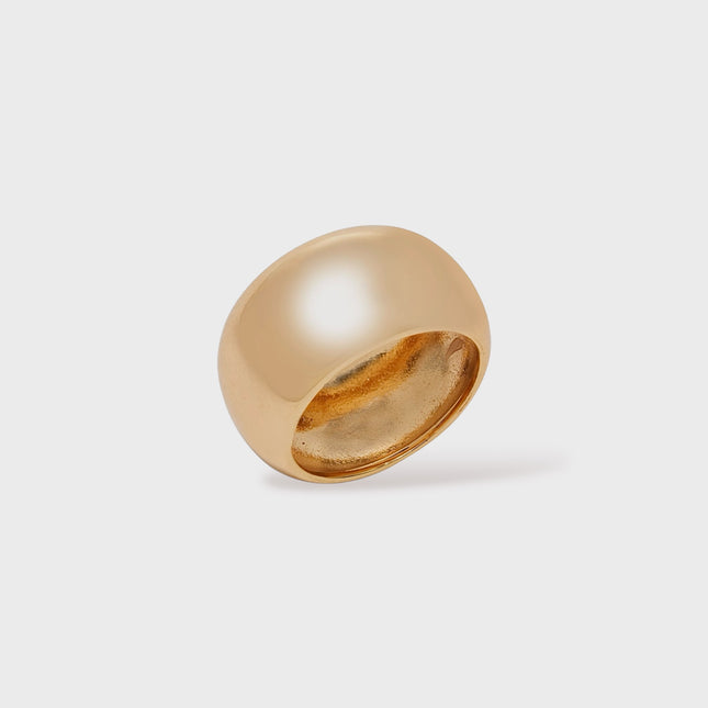 Round gold ring