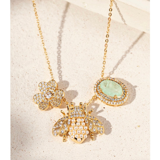 Mix tourmaline necklace