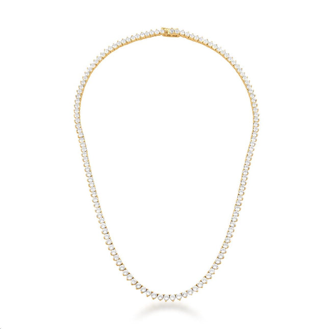 Tennis riviera necklace 45cm