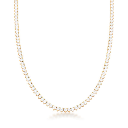 Tennis riviera necklace 45cm