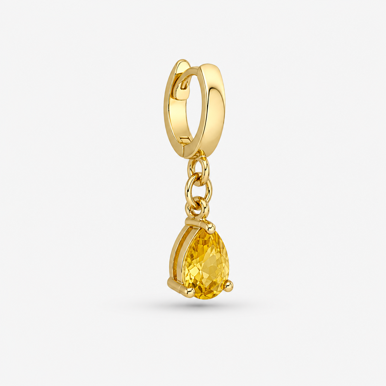 November Birthstone Charm gold Plated [Villa Valentina]