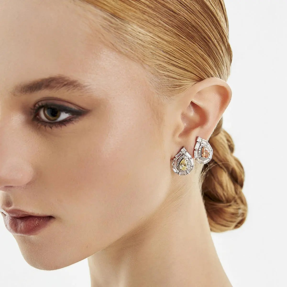 Teardrop Crystal Earrings
