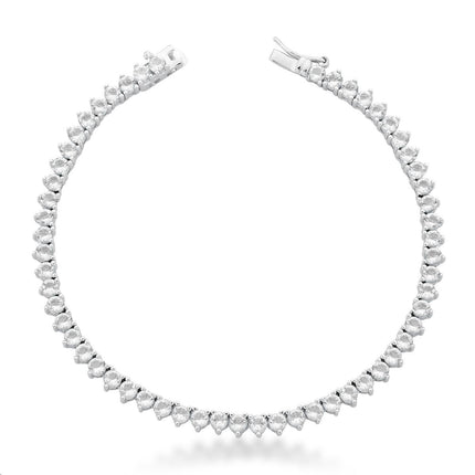 Tennis riviera zirconia bracelet