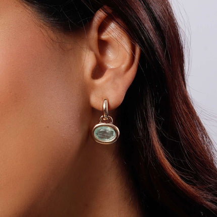 Fusion Tourmaline crystal  round set