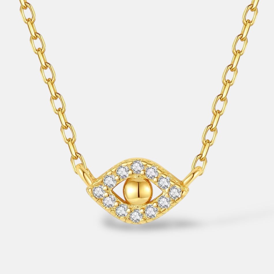 Devil Eyes Cubic Zirconia Necklace