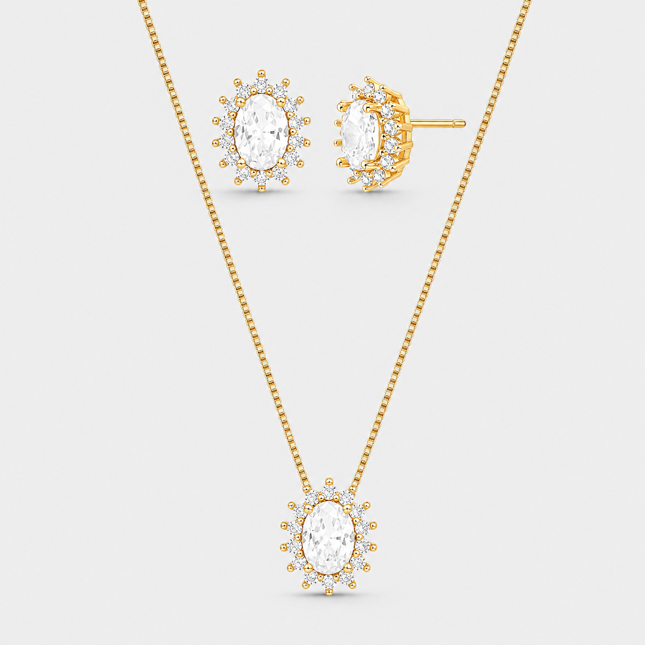 Crystal Set Jewellery
