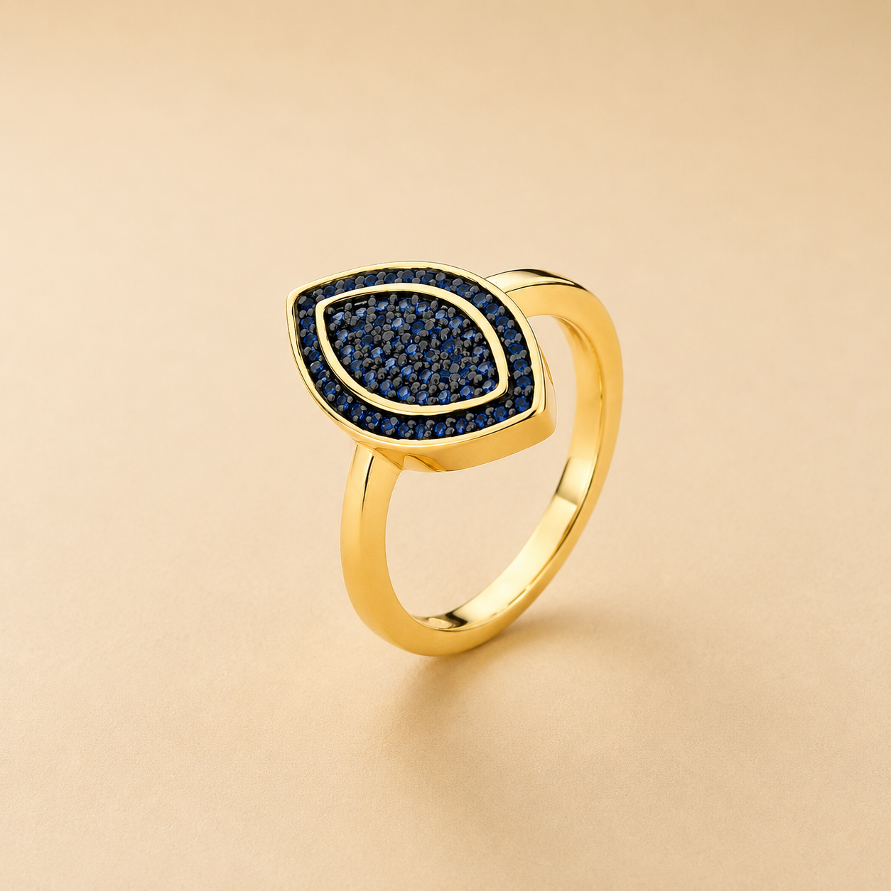 Sapphire zirconia ring [Villa Valentina]