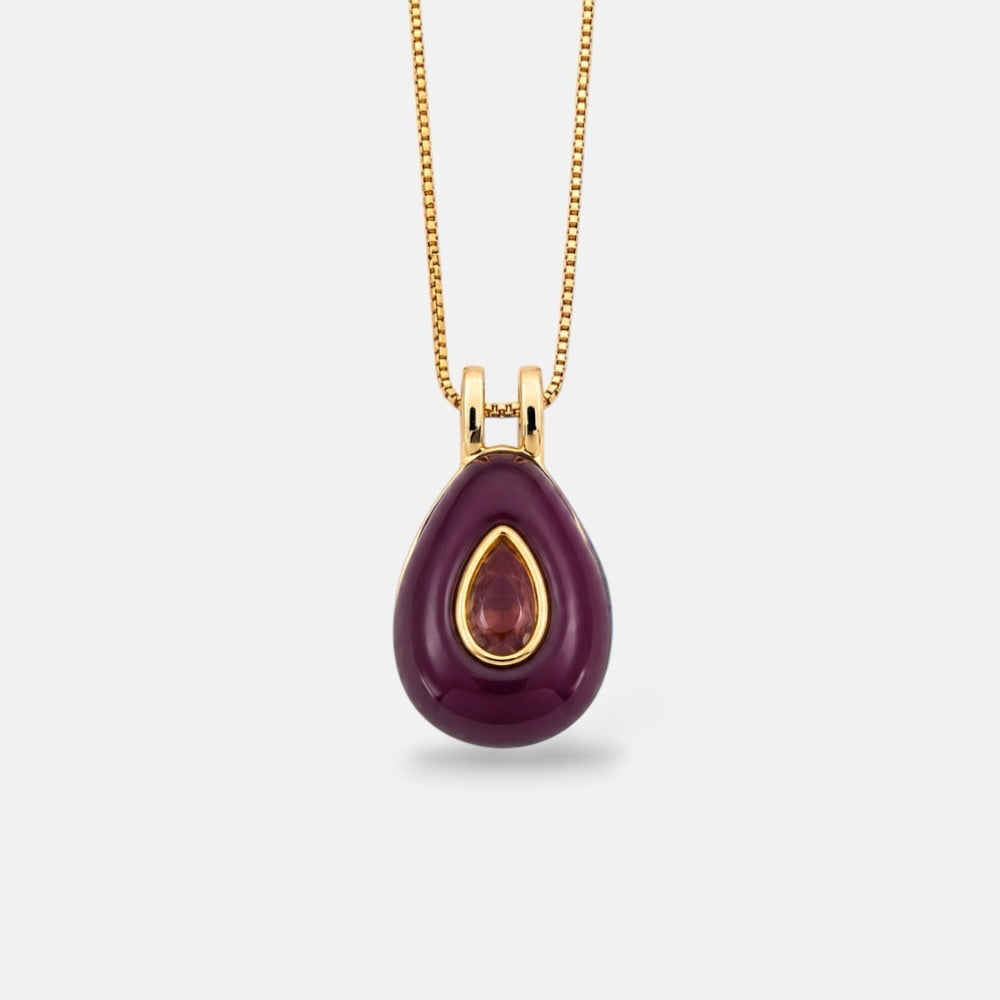 June Birthstone Necklace [Villa Valentina]