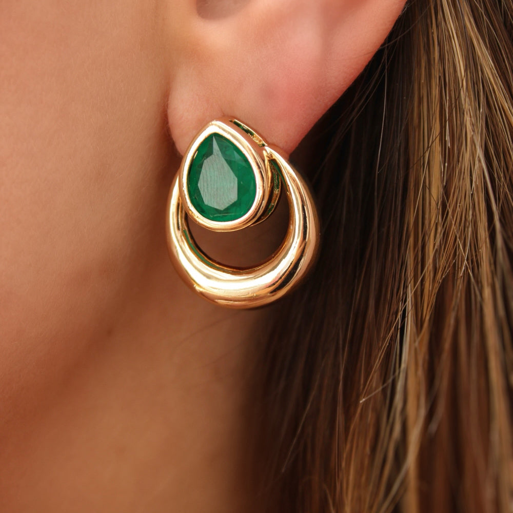 Emerald Jewellery Set