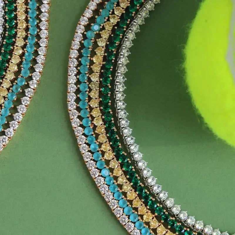Tourmaline Tennis Bracelet [Villa Valentina]
