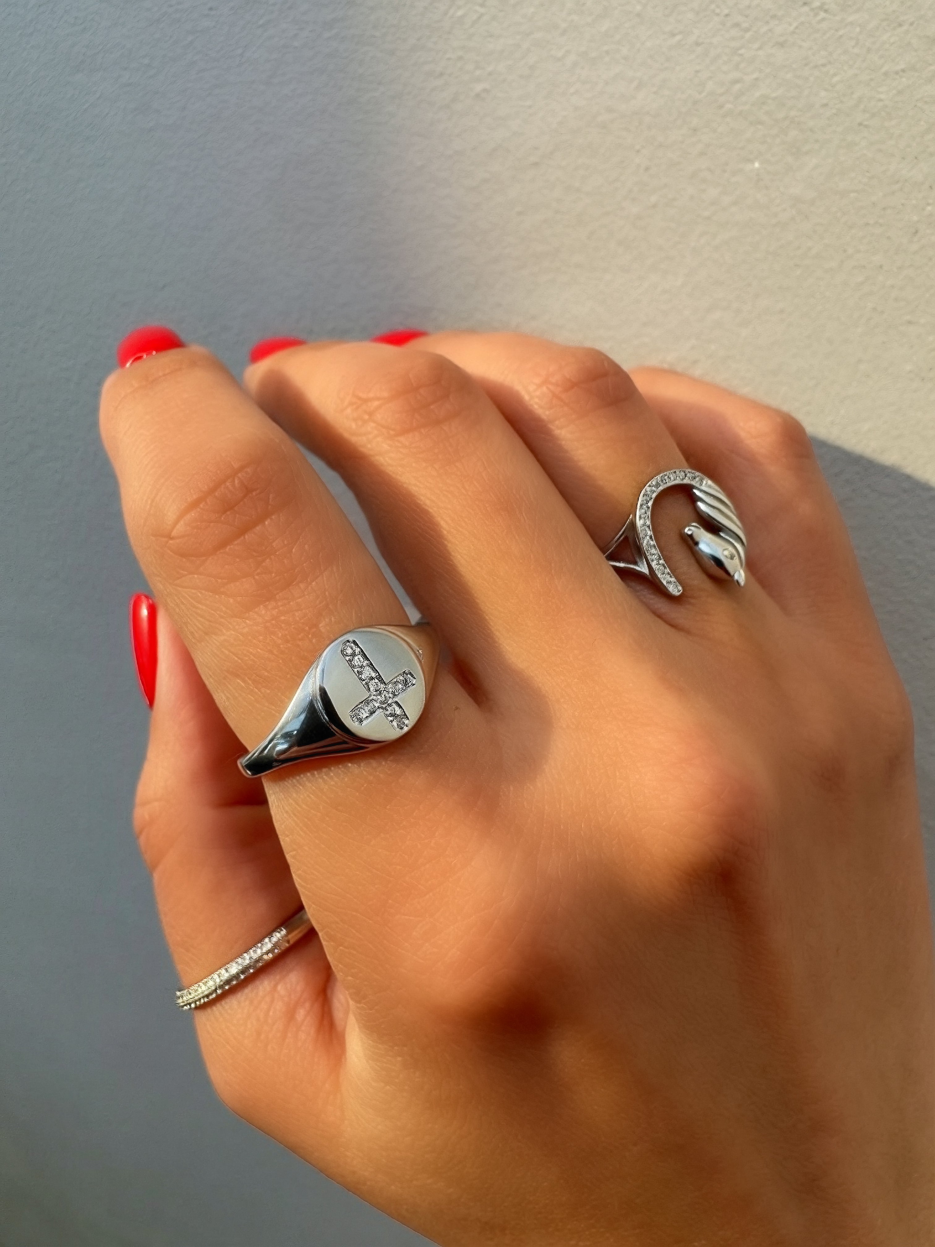 Elegant Silver Ring [Villa Valentina]