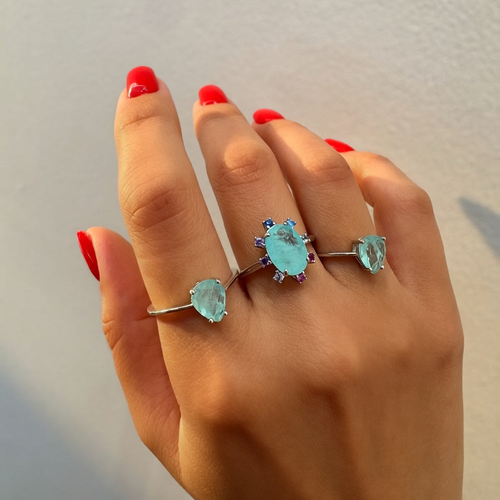 Round tourmaline ring [Villa Valentina]