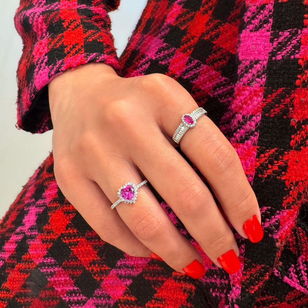 Ruby Zirconia Ring [Villa Valentina]