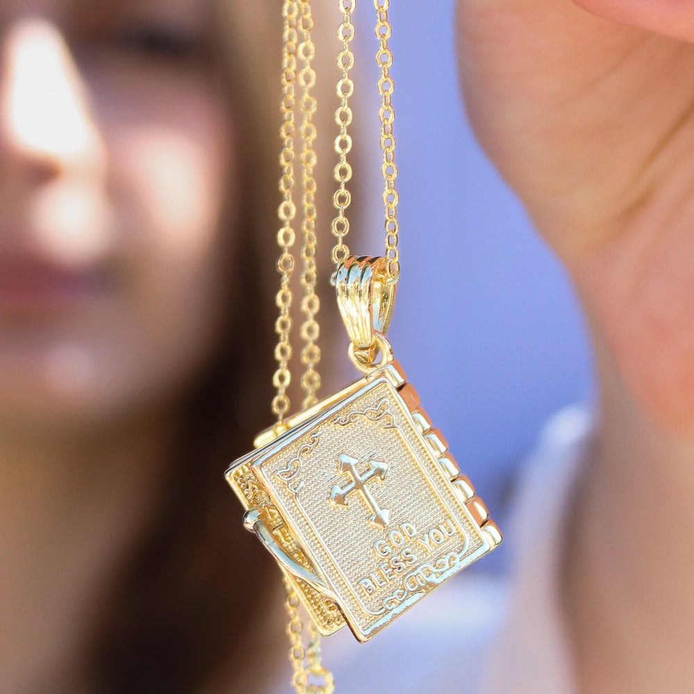 Holy Bible Necklace