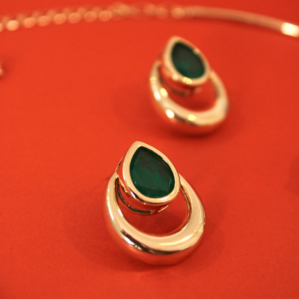 Emerald Jewellery Set