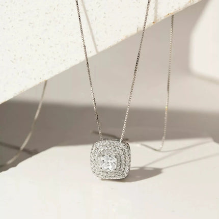 Square zirconia studded set