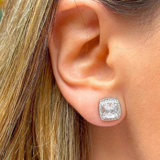 Dayse zirconia studded square set
