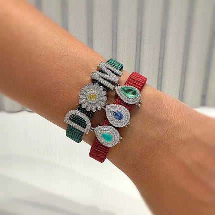 Initial zirconia charm