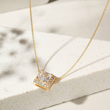 Square zirconia studded set
