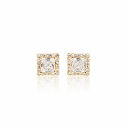 Square zirconia studded set